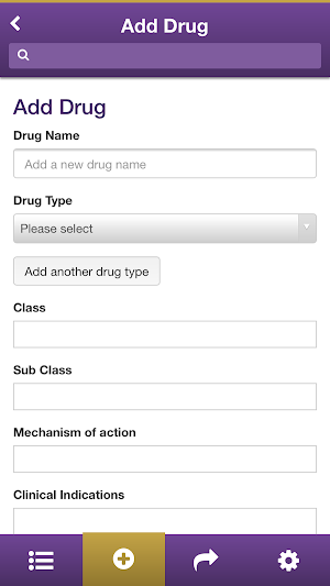 Vets Personal Formulary Screenshot 1