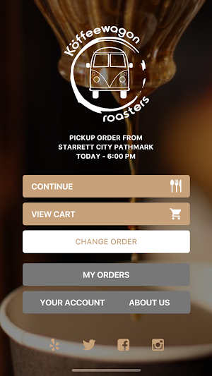 Koffeewagon Roasters Screenshot 0