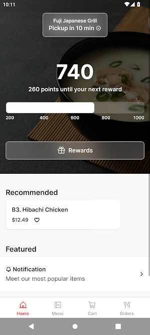 Fuji Japanese Grill Screenshot 0