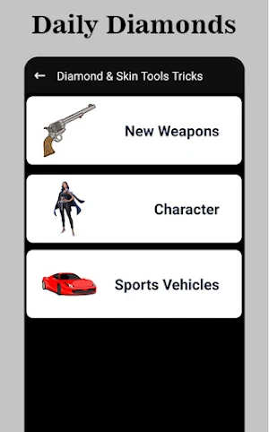 Diamond & Skin Tools Tricks Screenshot 1