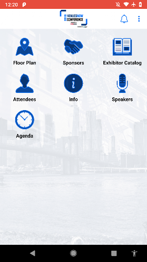 VenuesNow Conference Screenshot 1