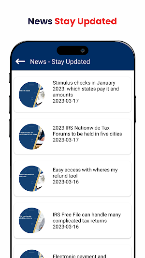 Where's My Tax Refund Tracker Screenshot 1