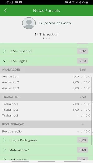 Colegio Singular Mobile Screenshot 2