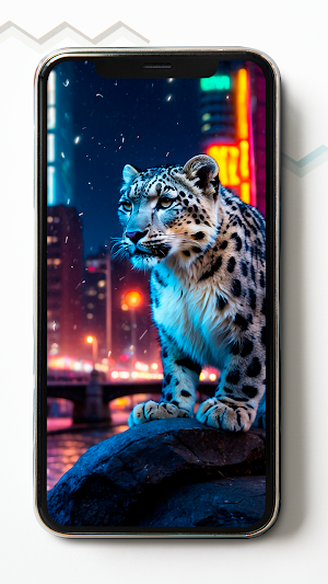 Snow Leopard HD Wallpapers Screenshot 2