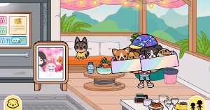 Toca Boca Blue Lady Wallpapers Screenshot 2