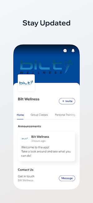 Bilt Wellness Screenshot 1
