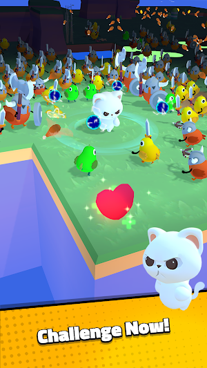Survivor Cat: Chicken Invaders Screenshot 0