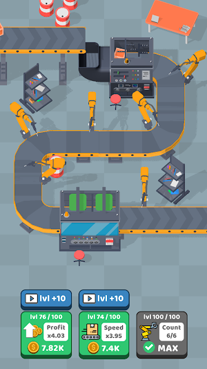 Pocket Idle Factory Screenshot 1