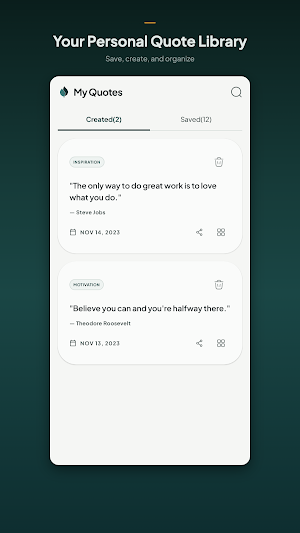 Eloquote: Motivation & Quotes Screenshot 3
