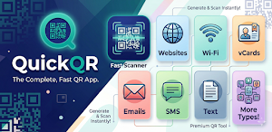 QuickQR: QR Scanner & Maker Screenshot 0