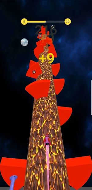Helix Space Jump Screenshot 2