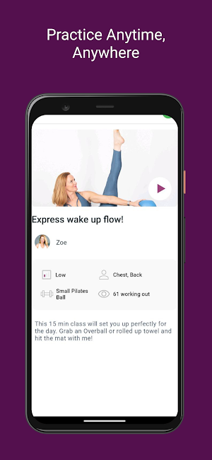 Pilates with Zoe Screenshot 3