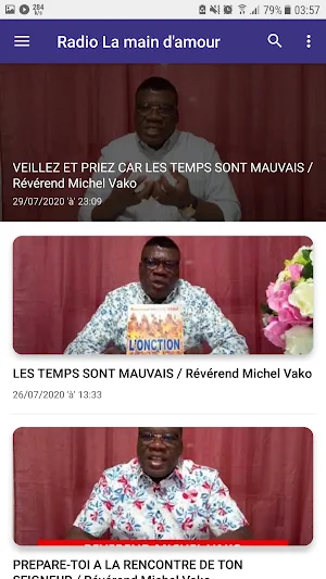 RMA 105.8 Screenshot 1