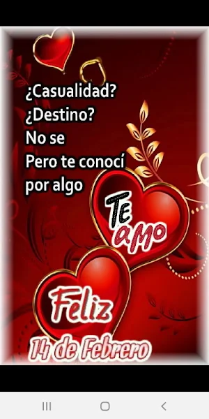 San Valentín Feliz Día Screenshot 1