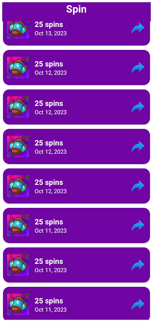 Spin link - Coin Master Spin Screenshot 2