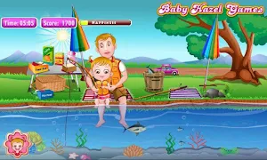 Baby Hazel Fishing Time Screenshot 3