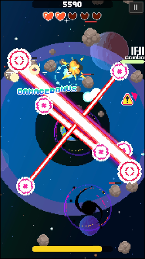Stone Shower Screenshot 1