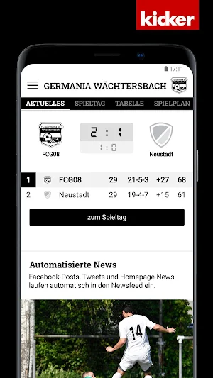 FC Germania Wächtersbach Screenshot 2