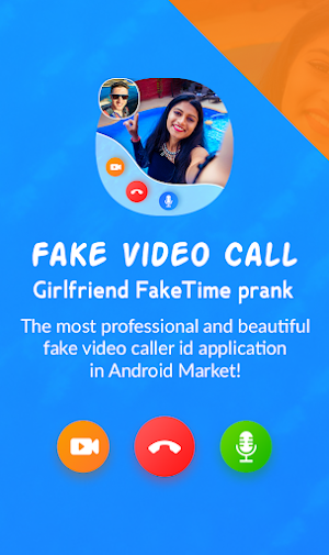 Fake video call - Girlfriend Fake Calling prank Screenshot 0