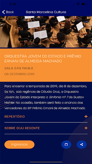 Santa Marcelina Cultura Screenshot 1