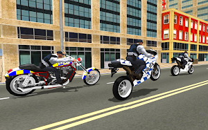 Super Stunt Police Bike Simulator 3D Screenshot 1