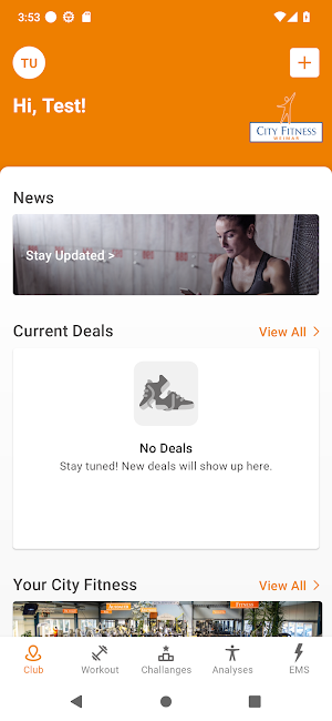 City Fitness Weimar Screenshot 1