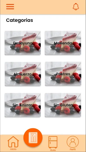 Mis recetas Screenshot 0