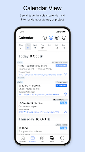 Splynx Field Service Screenshot 1
