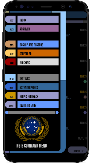 ✦ TREK ✦ T.I. SMS Screenshot 1