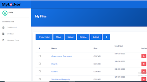 My Locker - Secure Digital & document Locker Screenshot 2