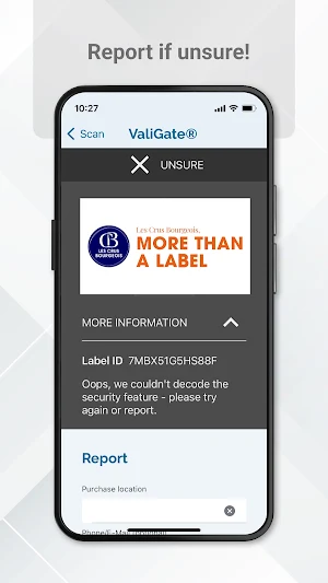 Cru Bourgeois Authentication Screenshot 3