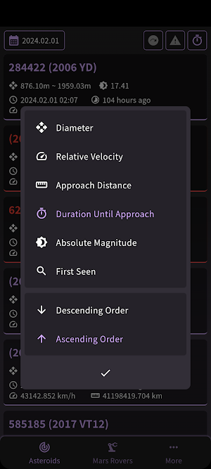 Celestial Tracker Screenshot 2