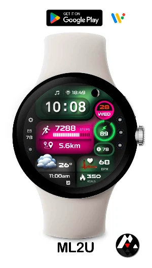 ML2U 255 Watch Face Screenshot 2