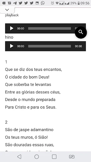 HARPA CRISTÃ E CORINHOS Screenshot 2