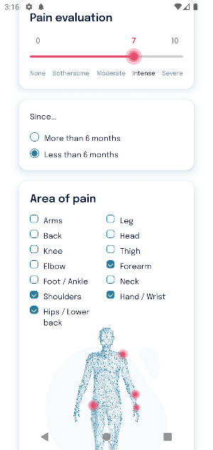 CryoApp Screenshot 2