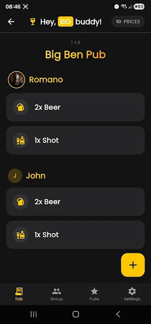 Hey, buddy! – Bills in Pubs Screenshot 2
