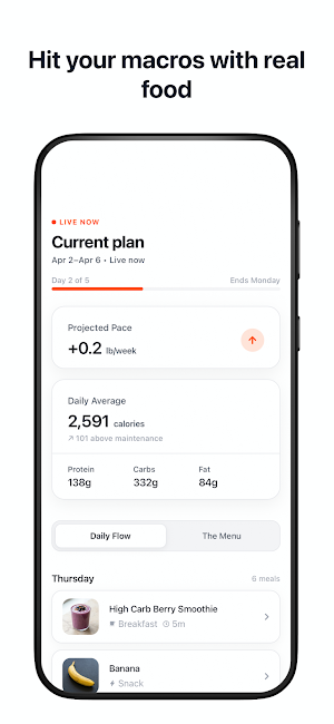 MODL - Macro Meal Planner Screenshot 1