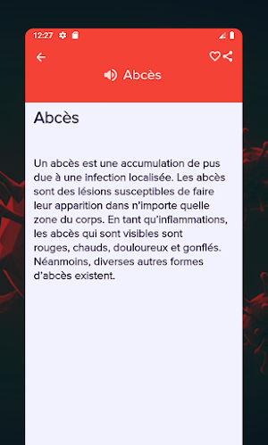 Dictionnaire des Maladies Screenshot 2