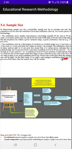 Research Methods in Education Screenshot 1