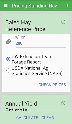Hay Pricing Screenshot 1