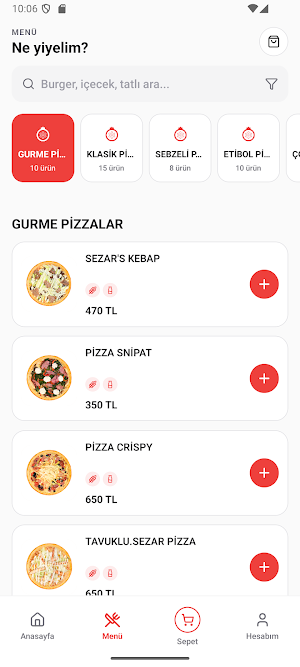İzabella Pizza Screenshot 1