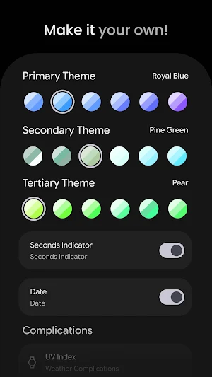 Gravity Watch Face Screenshot 2