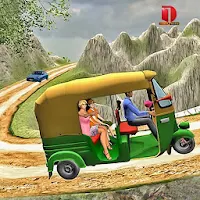 Mountain Auto Tuk Tuk Rickshaw : New Games 2020