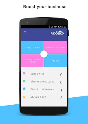 Ridobiko - Partner Screenshot 1