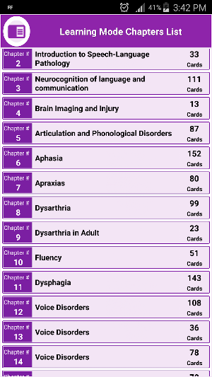 Speech-Language Pathology SLP Exam Review Screenshot 2