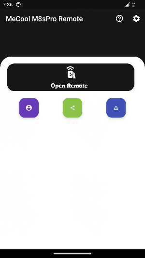 mecool m8s pro Remote Screenshot 0