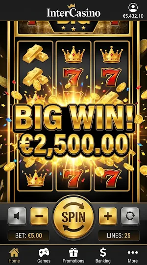 InterCasino Screenshot 1