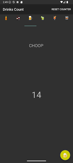 Drinks Count Screenshot 0