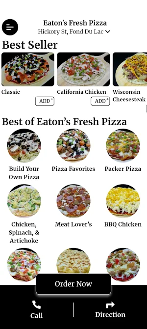 Eaton's Fresh Pizza Screenshot 0