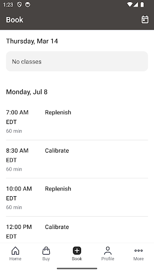 Parker Pilates Screenshot 1